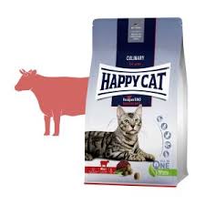 غذای خشک گربه هپی کت با طعم گوشت گوساله Happy Cat Culinary Voralpen Rind وزن 10 کیلوگرم