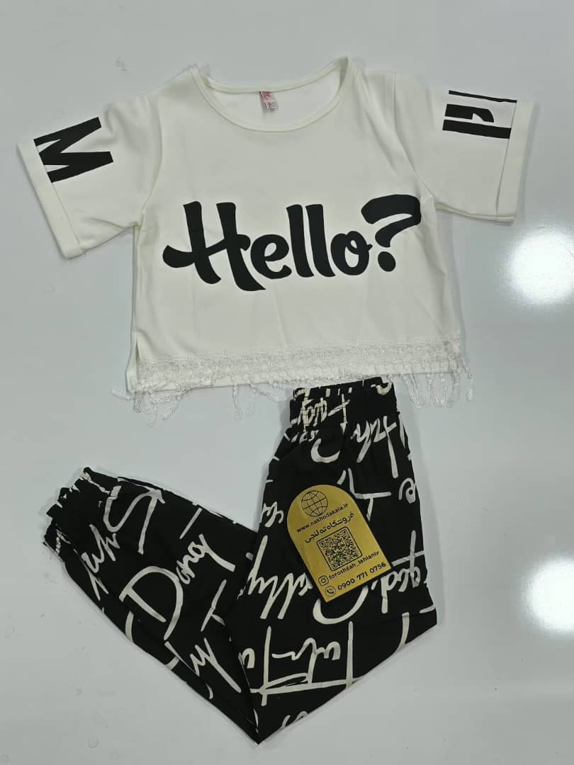 تیشرت شلوار دخترانه