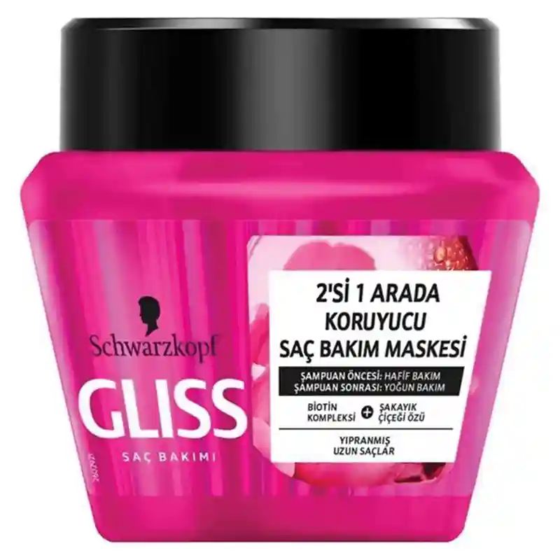 ماسک مو گلیس Gliss حجم 300 میلی لیتر